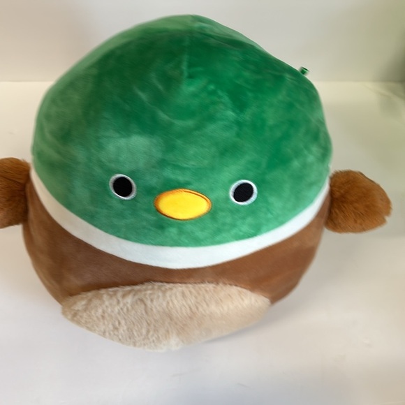 Squishmallows Avery the Mallard Duck Green and Brown Plush Toy - Picture 2 of 6